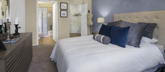 Bedroom 2 at Indigo Point luxury apartment homes in Tampa, FL