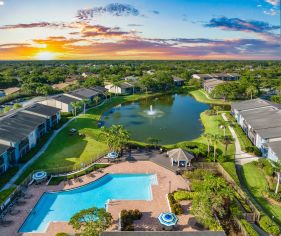 Pool at MAA Indio Point luxury apartments homes in Brandon, FL