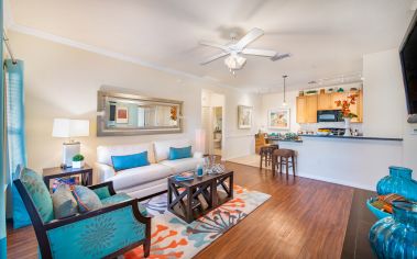 Living Room at MAA Hampton Preserve in Tampa, FL