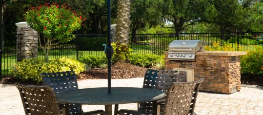 Grilling area at MAA Lakewood Ranch luxury apartment homes in Tampa, FL