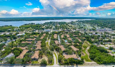 Aerial property view at MAA Palm Harbor in Tampa, FL