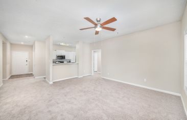 Model bedroom at MAA Brookhaven in Atlanta, GA