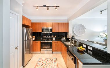 Kitchen at MAA Brookwood luxury apartment homes in Atlanta, GA