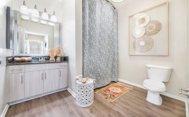 Bathroom at MAA Buckhead luxury apartment homes in Atlanta, GA