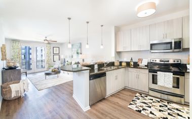 Kitchen at MAA Buckhead luxury apartment homes in Atlanta, GA