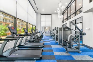 Fitness center at MAA Buckhead luxury apartment homes in Atlanta, GA