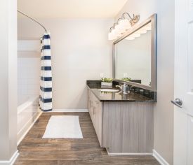 Bathroom at MAA Buckhead luxury apartment homes in Atlanta, GA