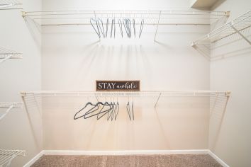 Closet at MAA Buckhead luxury apartment homes in Atlanta, GA