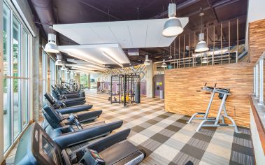 Fitness center at MAA Centennial Park luxury apartment homes in Atlanta, GA