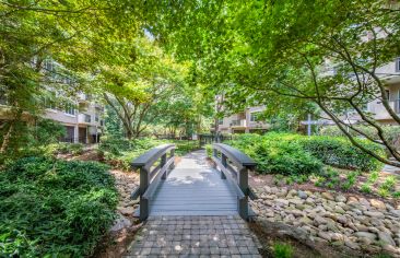 Courtyard Path at MAA Chastain luxury apartment homes in Atlanta, GA