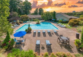 Aerial Pool 3 at MAA Dunwoody in Atlanta, GA