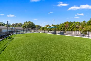 Dog park at MAA Gardens luxury apartment homes in Atlanta, GA