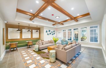 Downstairs Lounge at MAA Glen luxury apartment homes in Atlanta, GA