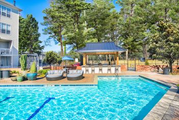 Pool at MAA Glen luxury apartment homes in Atlanta, GA