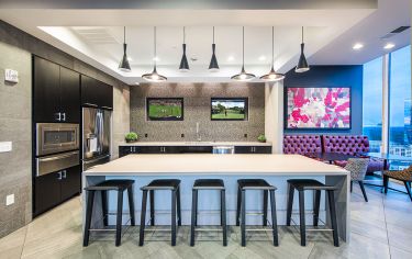 Clubhouse at MAA Lenox luxury apartment homes in Atlanta, GA