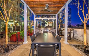 Grill area at MAA Lenox luxury apartment homes in Atlanta, GA