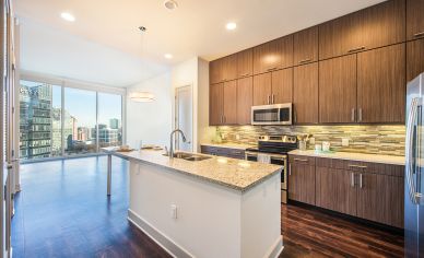 Kitchen at MAA Lenox luxury apartment homes in Atlanta, GA