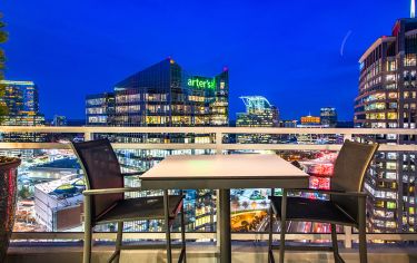 Rooftop at MAA Lenox luxury apartment homes in Atlanta, GA