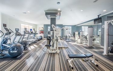 Fitness center at MAA Lenox luxury apartment homes in Atlanta, GA