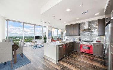 Kitchen at MAA Midtown in Atlanta, GA