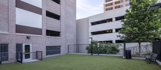 Pet Park at MAA Midtown luxury apartment homes in Atlanta, GA