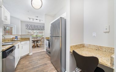 Kitchen wide angle at MAA Milstead in Atlanta, GA