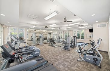 Fitness Center at MAA Peachtree Hills luxury apartment homes in Atlanta, GA