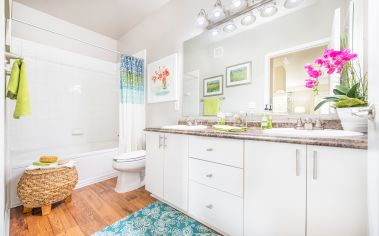 Bathroom at MAA Prescott luxury apartment homes in Atlanta, GA