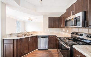 Kitchen 3 at MAA Shiloh luxury apartment homes in Atlanta, GA