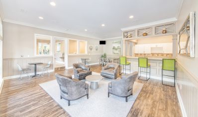 Clubhouse at MAA Shiloh luxury apartment homes in Atlanta, GA