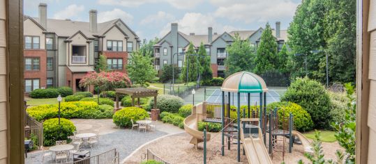 Playground at MAA Shiloh luxury apartment homes in Atlanta, GA