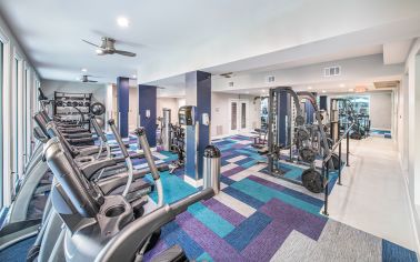 Fitness Center at MAA Stratford luxury apartment homes in Atlanta, GA