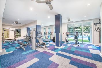 Fitness center at MAA Stratford luxury apartment homes in Atlanta, GA