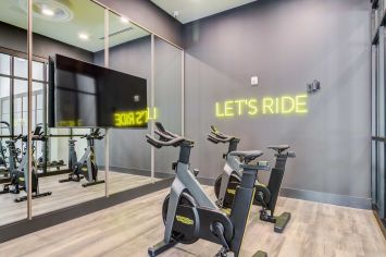 Fitness center at MAA West Midtown luxury apartment homes in Atlanta, GA