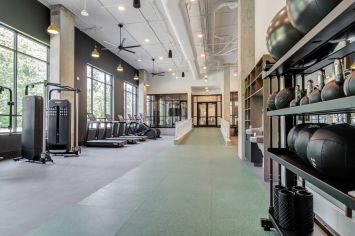 Fitness center at MAA West Midtown luxury apartment homes in Atlanta, GA