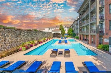 Pool at MAA West Village luxury apartment homes in Smyrna, GA