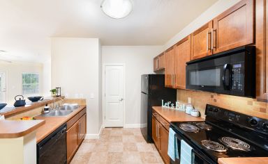 Kitchen at MAA Avala luxury apartment homes in Savannah, GA