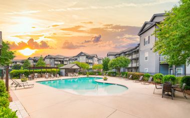 Pool at MAA Avala luxury apartment homes in Savannah, GA