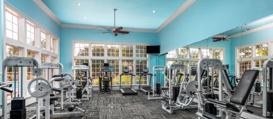 Fitness Center at MAA Hammocks luxury apartment homes in Savannah, GA