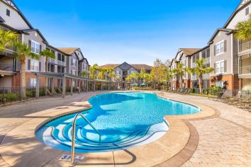 Pool at MAA Benton luxury apartment homes in Savannah, GA