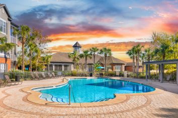 Pool at MAA Benton luxury apartment homes in Savannah, GA