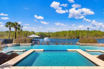 Pool at MAA Benton luxury apartment homes in Savannah, GA