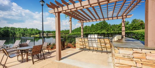 Grilling Station at MAA Benton luxury apartment homes in Pooler, GA