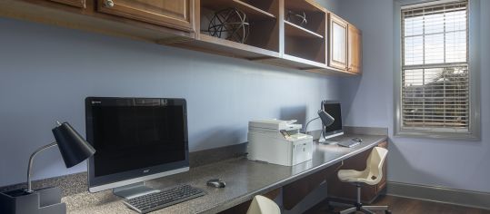 Business Center at MAA Benton luxury apartment homes in Pooler, GA