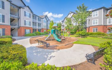 Playground at Colonial Grand at Godley Lake luxury apartment homes in Savannah, GA