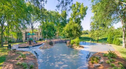 Outside Area at Stonemill village in Louisville, KY