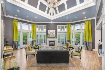 Clubhouse at MAA Denton Pointe luxury apartment homes in Kansas City, MO