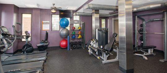 Fitness Center at MAA 1225 luxury apartment homes in Charlotte, NC