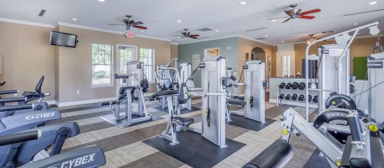 Gym at MAA Ayrsley luxury apartment homes in Charlotte, NC