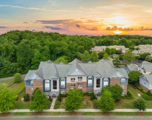 Exterior buildings at MAA Cornelius in Charlotte, NC